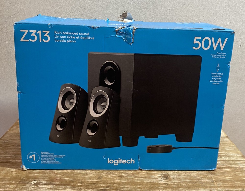 Logitech Z313 Speaker System with Subwoofer For Computer