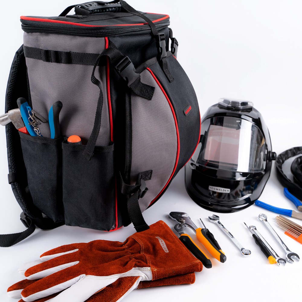 Welding Backpack Extreme Gear Pack with Helmetcatch, 600D polyester material