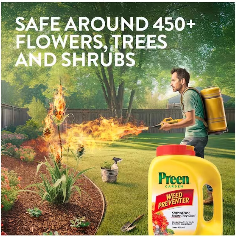Preen Garden Weed Preventer, 31.3 lbs.