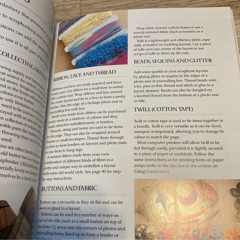 Scrapbooking Techniques Book