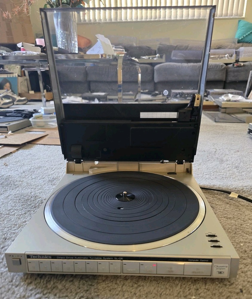 Technics SL-Q6 Direct Drive Programmable Automatic Turntable Serviced