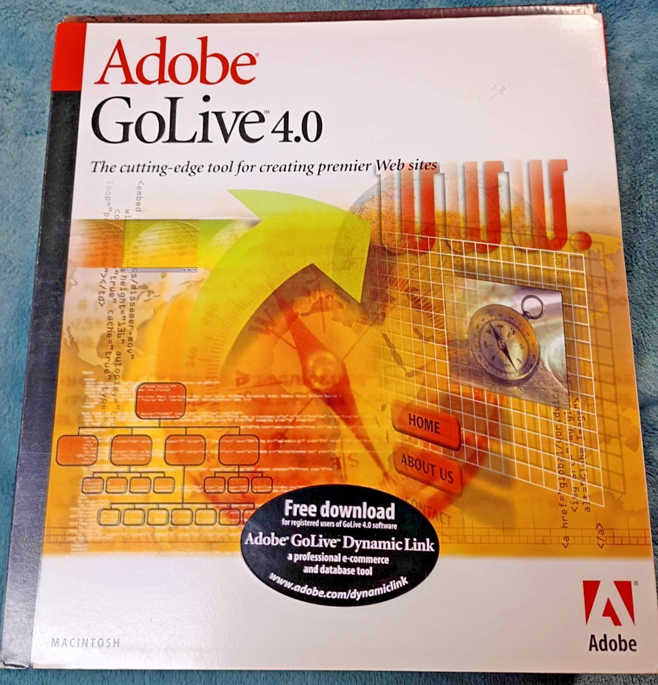 Adobe GoLive 4.0 For Macintosh