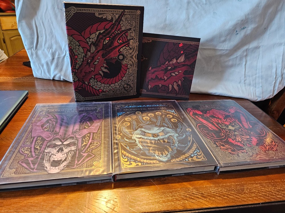 D&D Core Rulebooks box set Alternate Art