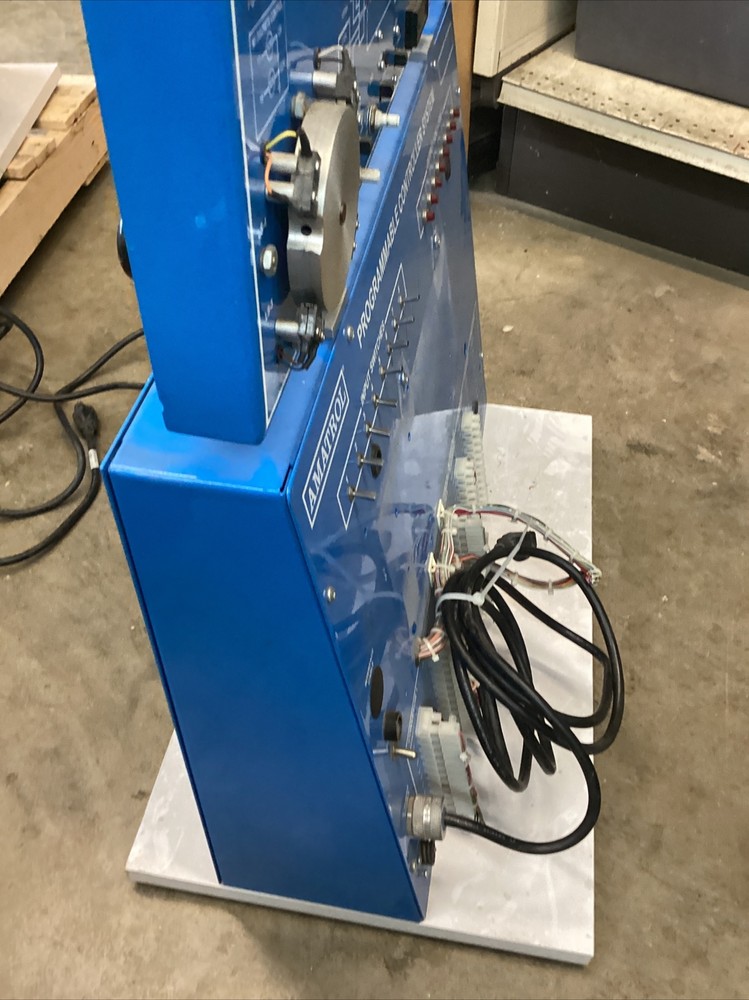Amatrol Programmable Controller System Motor App.panel #17205