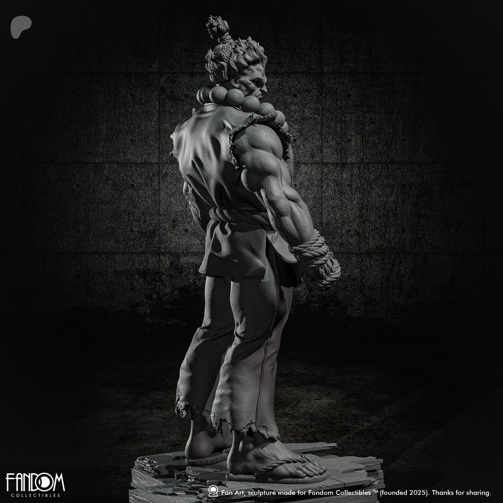 Akuma 3D Print Unpainted/Unassembled