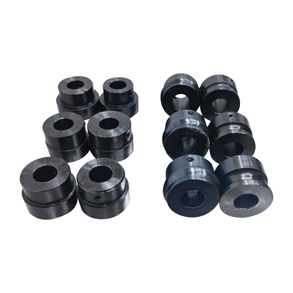 Hand Winding Machine Metal Bead Roller Create Channels Forming Machine 6 Rollers