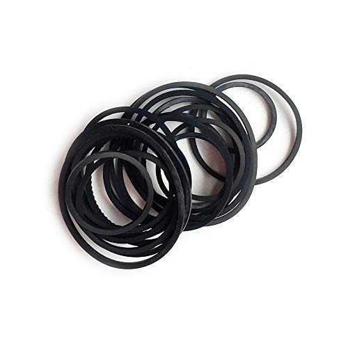 Mixed Square Cassette Tape Machine Recorder Rubber Belt