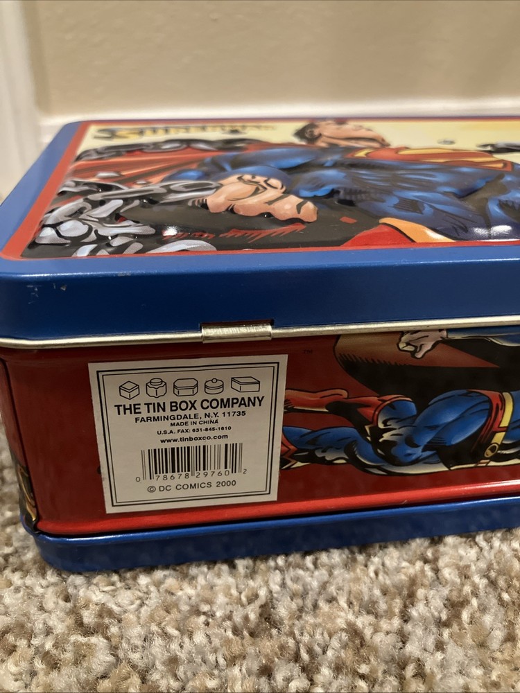 Superman Tin Lunchboxes