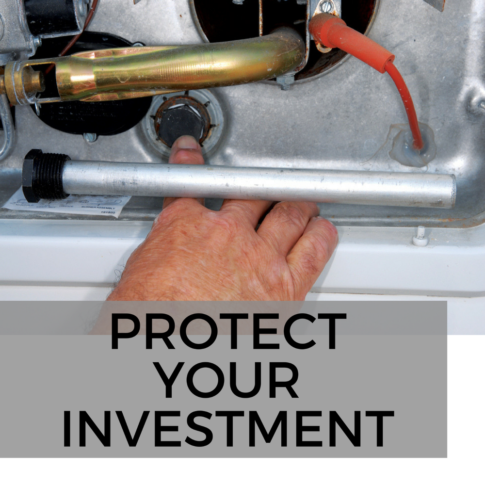 Suburban 232767 RV-Camper Water Heater Replacement Magnesium Anode Rod 9 1/4''