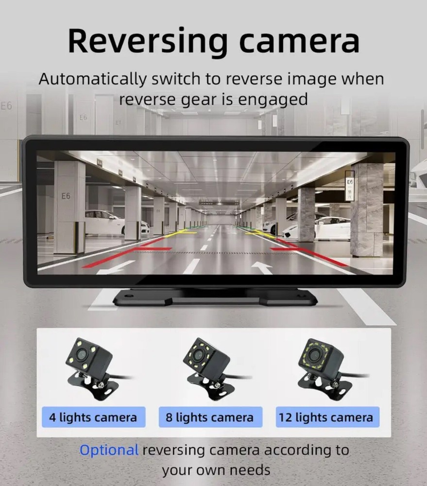 Universal 10.26" Screen Apple & Android Car Play