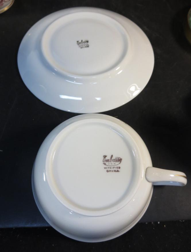 Embassy China EMB2 Cup & Saucer