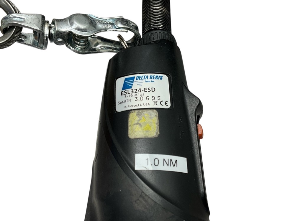 Delta Electric Torque Control Screwdriver ESL324-ESD, W/ Spring Balancer