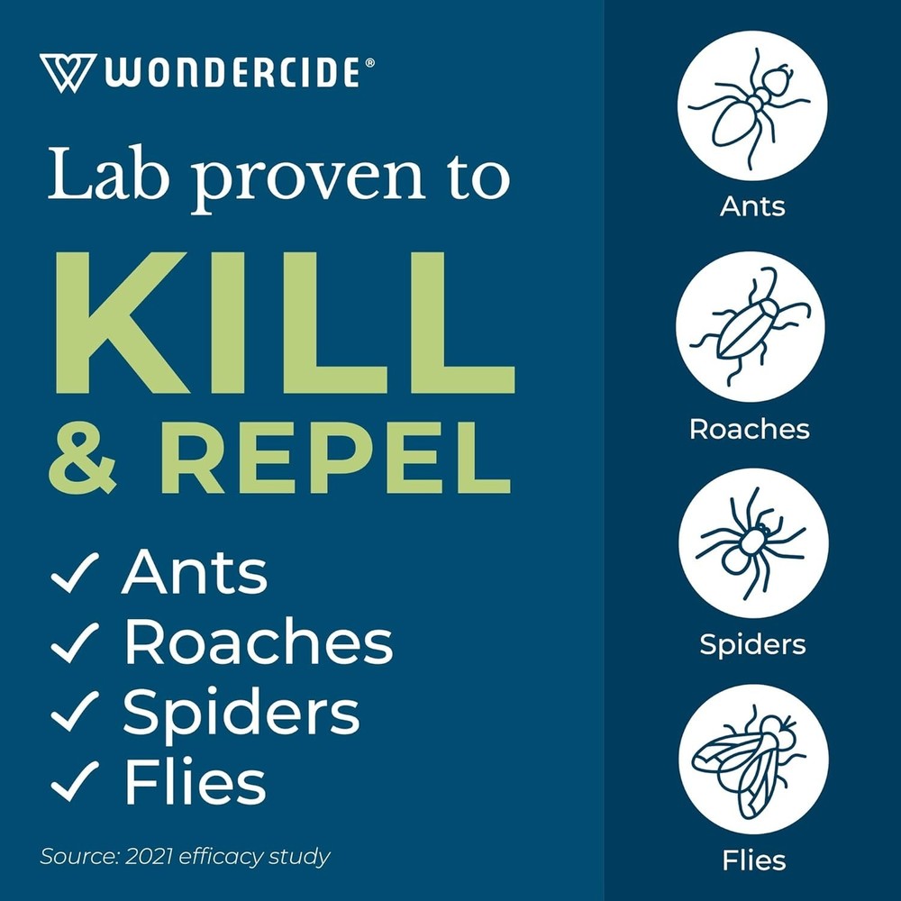 Indoor Pest Control Spray for Home and Kitchen - Ant, Roach, Spider, Fly, Fle...