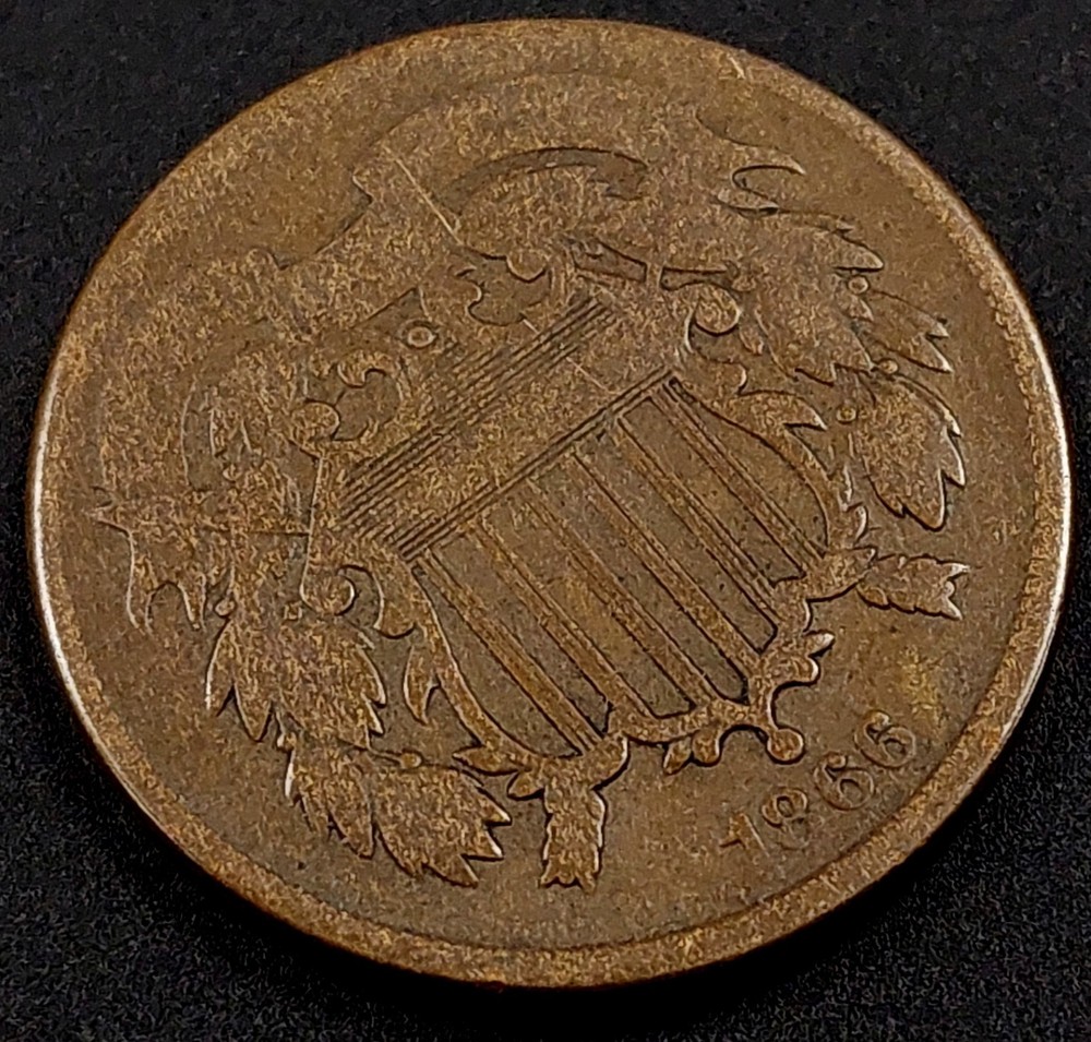 1866 Two Cent Piece!