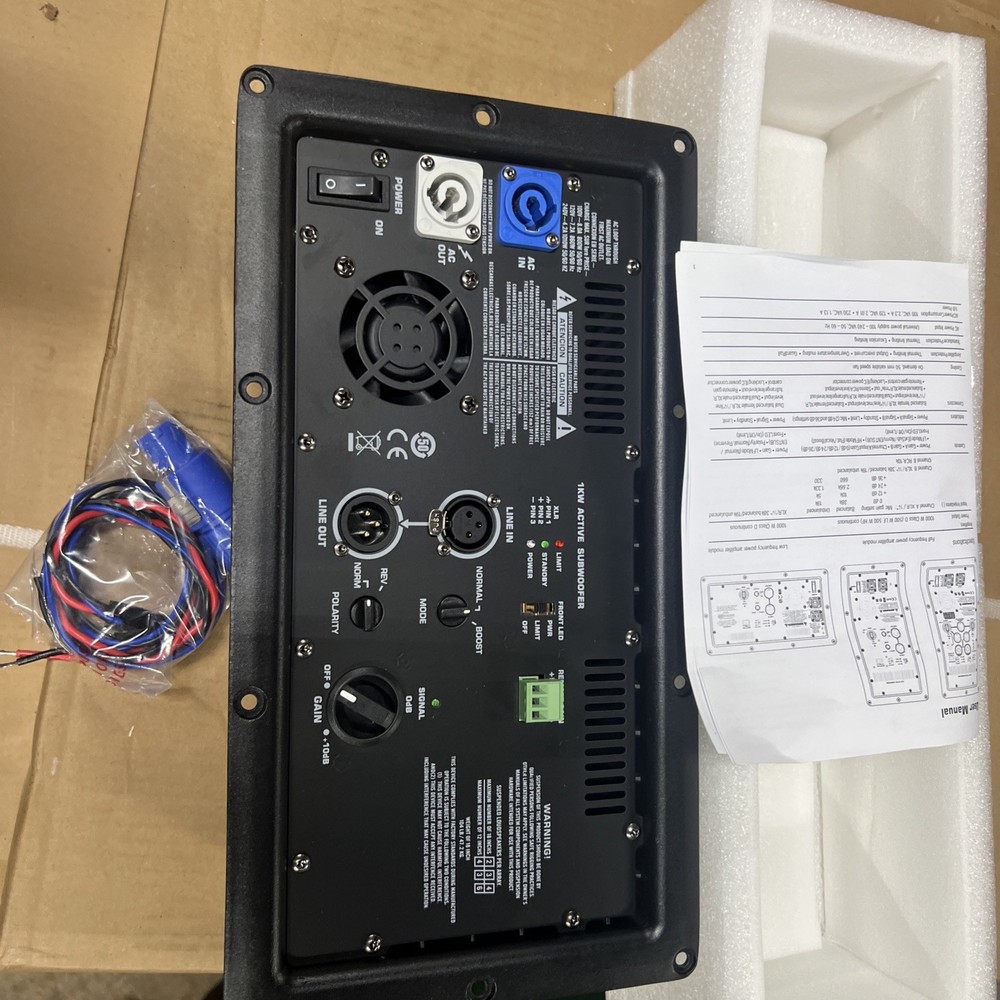 Replacement Amplifier For Qsc Kw118