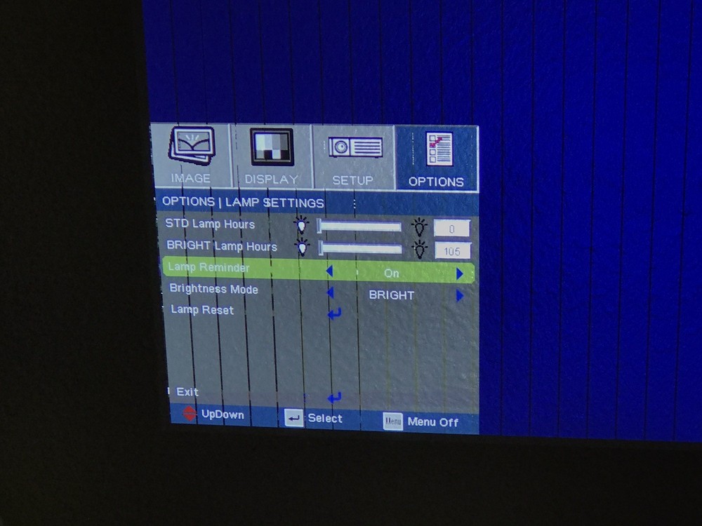 Optoma EW330 DLP Projection Display W/ Remote & Power Supply