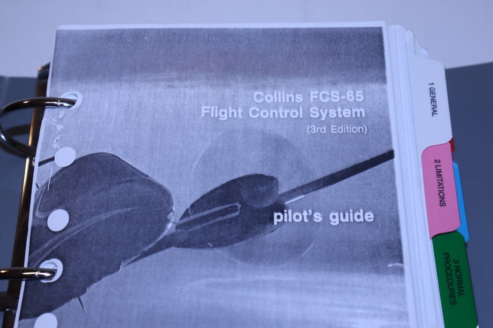 Comair Collins FMS-65 Flight Control System Flight Standard Manual Aviation
