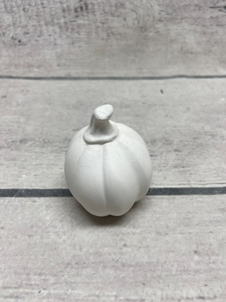 Ceramic Bisque Pumpkin Paint Ghost Halloween Fall Decor Set