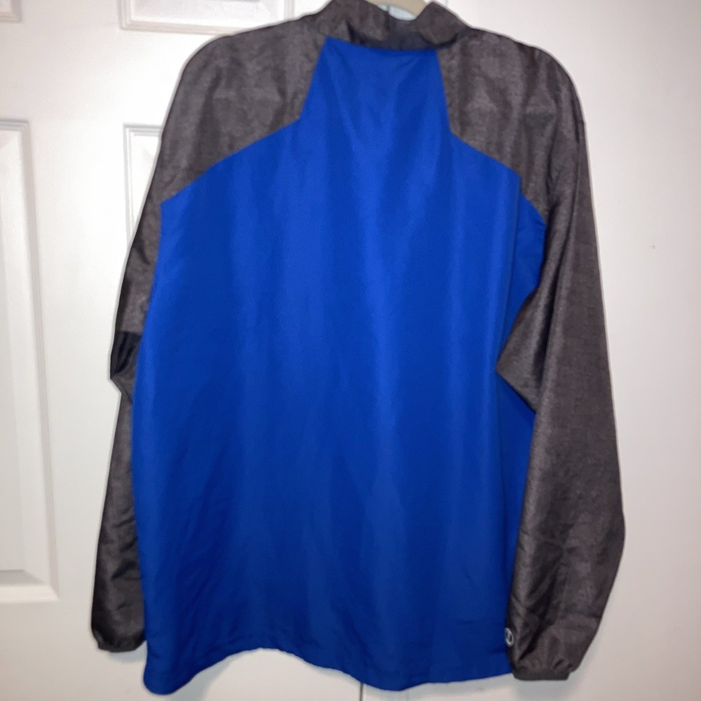Holloway Pullover Windbreaker XL Blue And Gray Golf Apparel