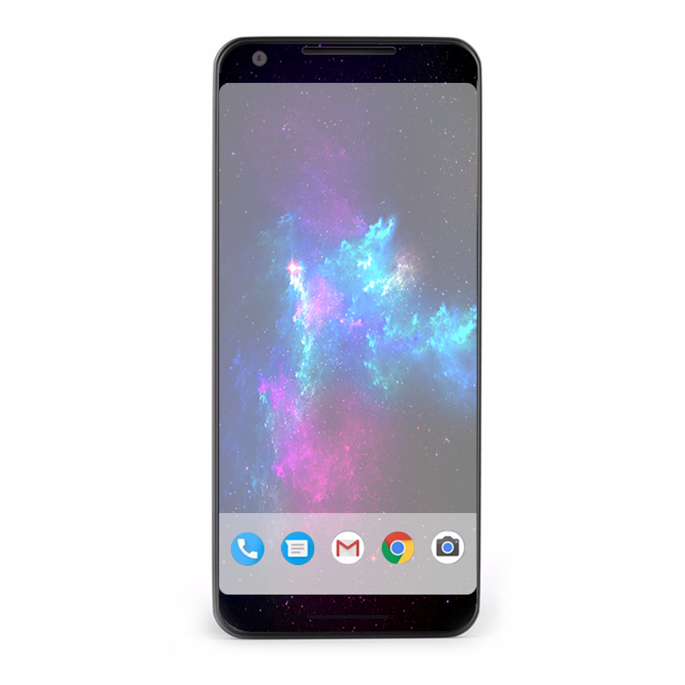 Google Pixel 2 Skins Decal Wrap Galaxy Space Gasses