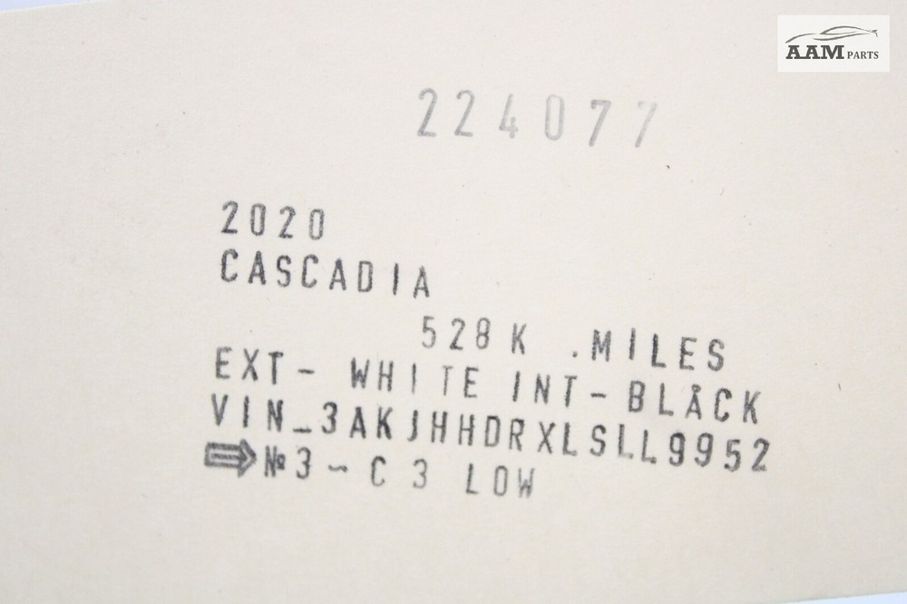 2018-2023 FREIGHTLINER CASCADIA ELECTROMAGNETIC FILTER CONTROL MODULE OEM