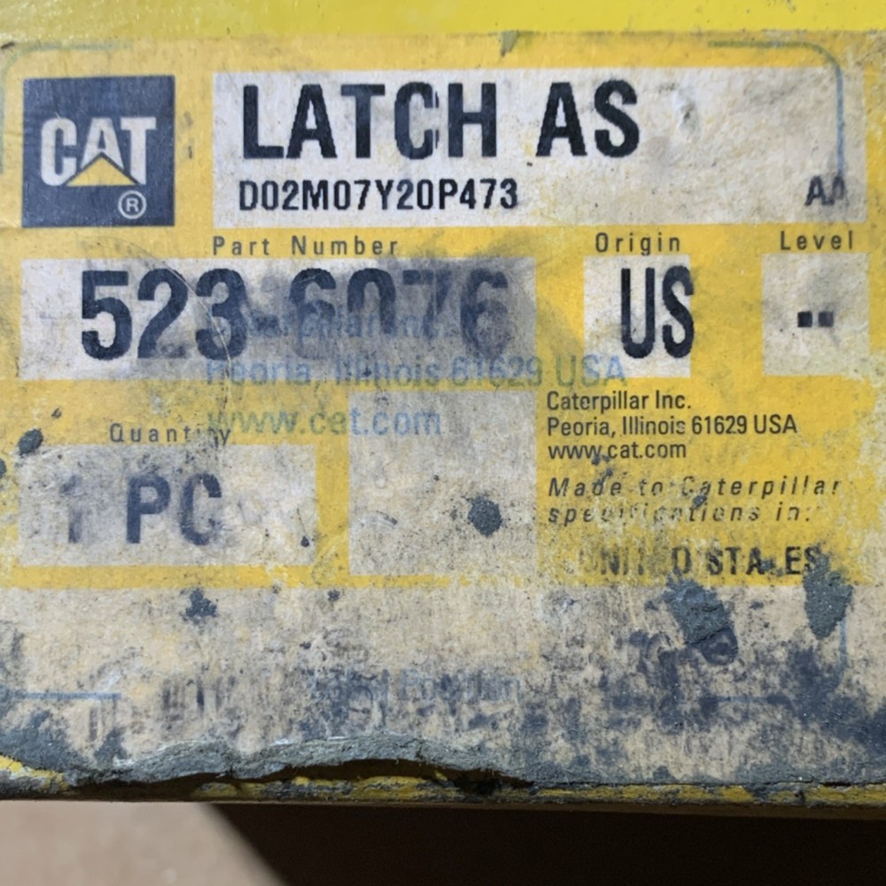 OEM CAT 523-6076 Latch Assembly