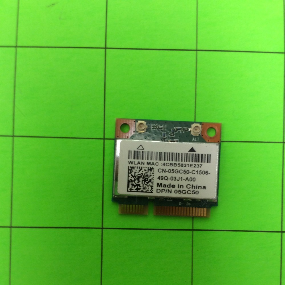 Laptop Computer CN-05GC50 Network Card