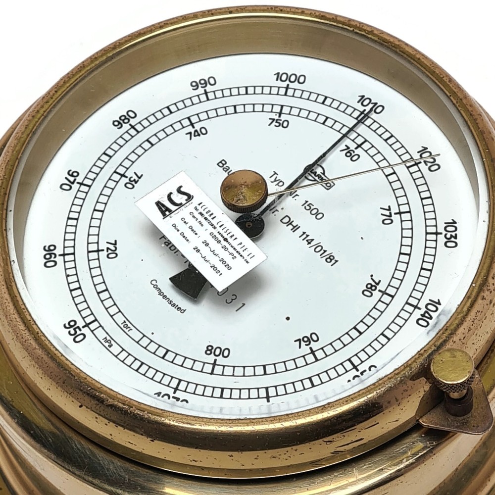 Barigo Precision Compensated Barometer Type 1500. Made in Germany