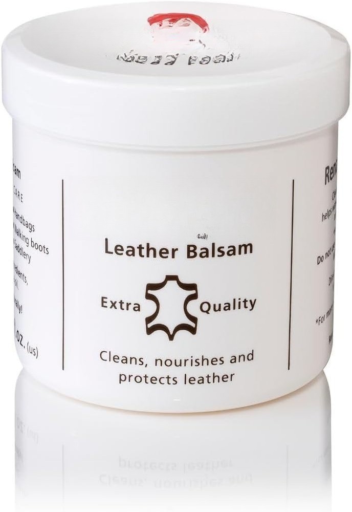Leather Balm, Protector & Restorer. (6.7 fl oz + application sponge)