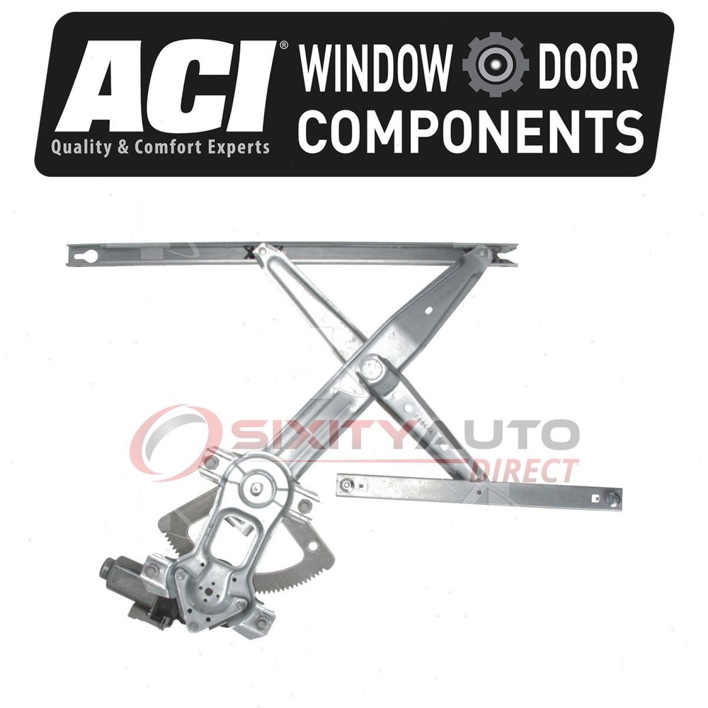 ACI Front Left Power Window Motor & Regulator Assembly for 2000-2012 Ford js