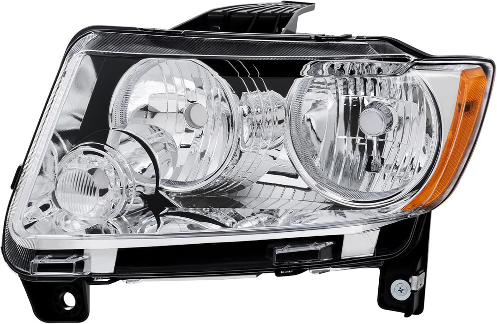 Headlight Assembly Compatible for 2011-2013 Jeep Grand Cherokee / 2011-2017 Comp