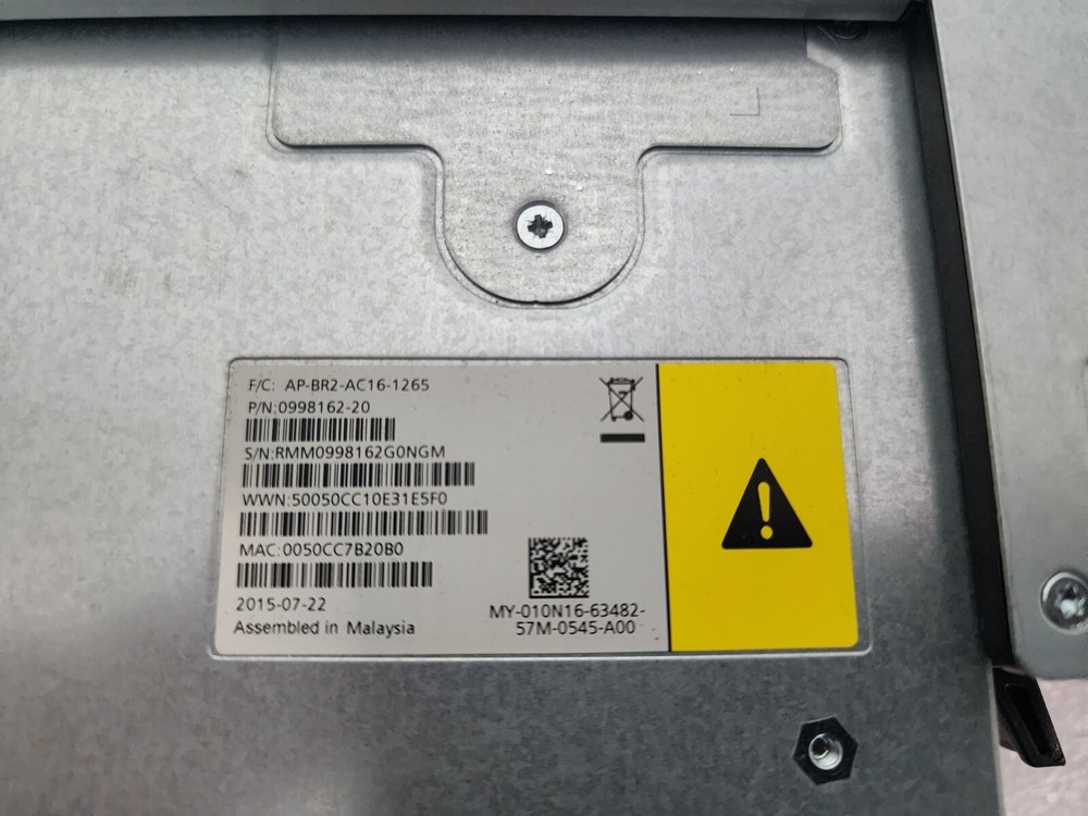 Dell Compellent SC4020 24x1.2tb Storage Array 2x 10G-ISCSI-2 Controller 2x PSU