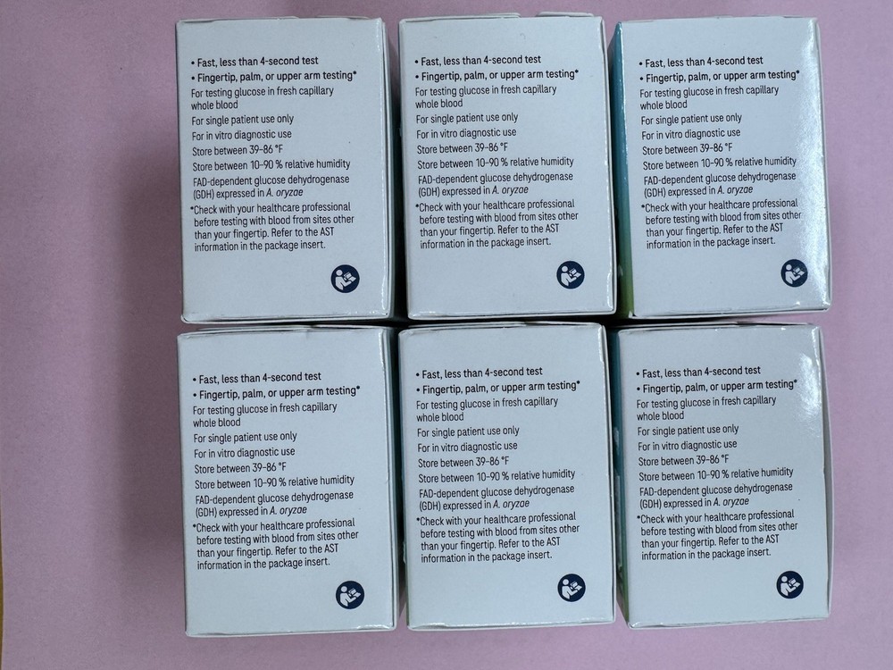Accu-Chek Guide Test Strips 6 Boxes 🩸300 Count Diabetic Blood Glucose Testing
