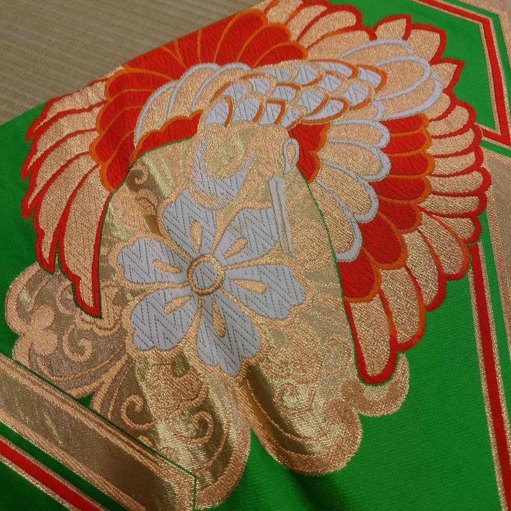 Bespoke authentic antique bag obi pure silk six pattern creations