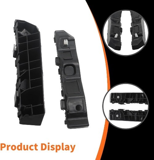 Front Bumper Retainer Brackets Support Left Right Spacers Compatible with 2011 2