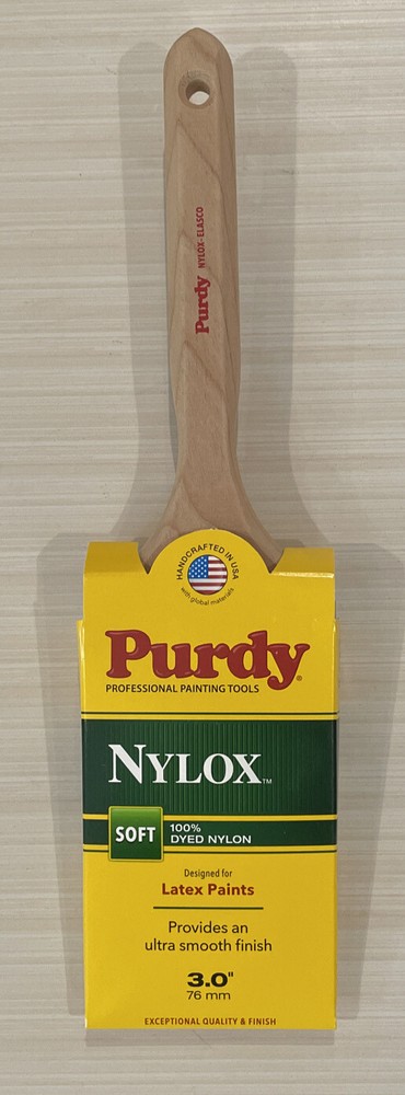 Purdy 3" Nylox Elasco Flat Paint Brush