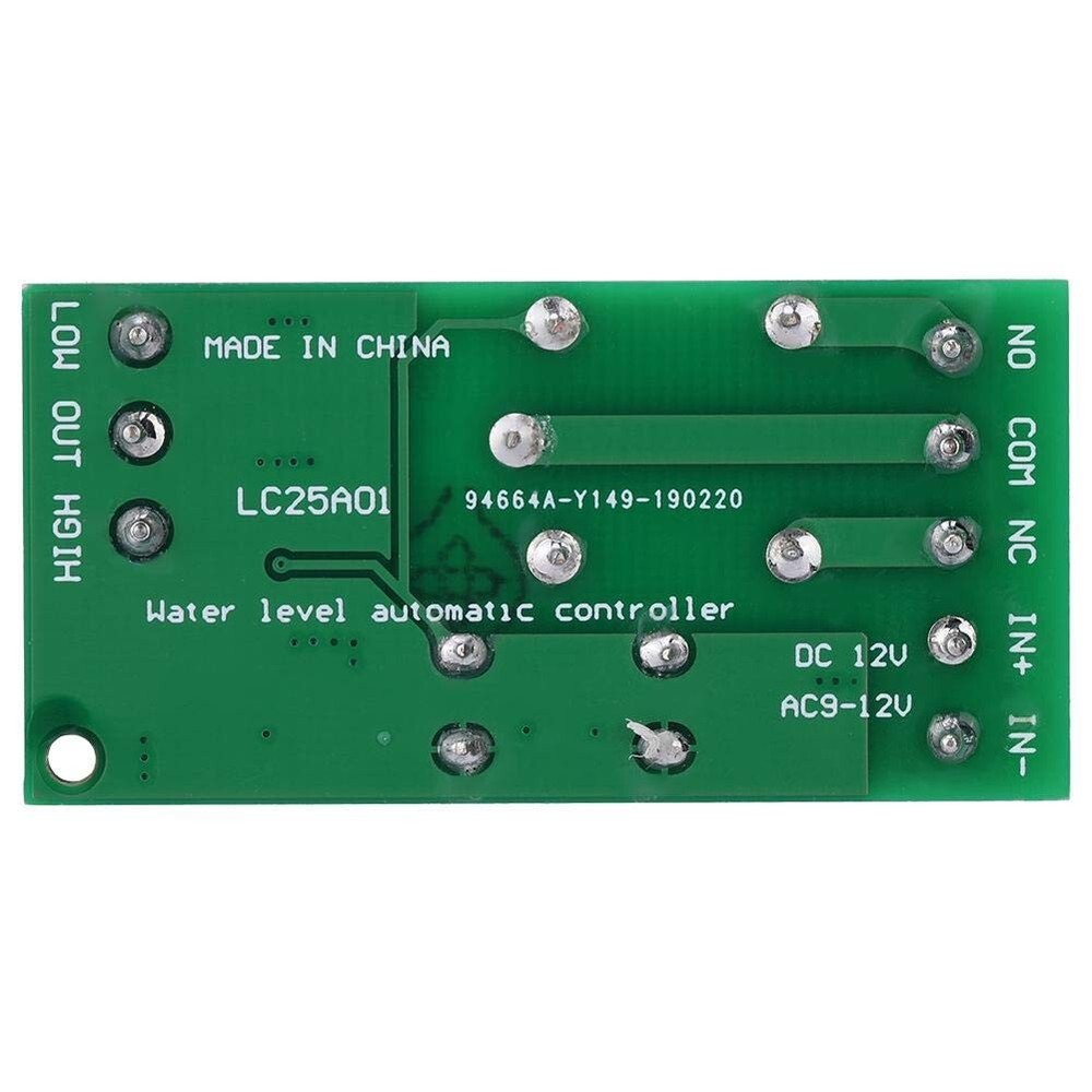 Water Level Automatic Controller Liquid Module AC 9V-12V DC 12V-15V 10A 30A Pump