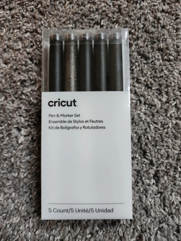 Cricut Multi Pen Set, Black 5 Pcs 2002948