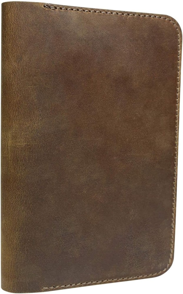 Leather Field Notes Cover for Memo - Pocket Sized Notebook, fits...