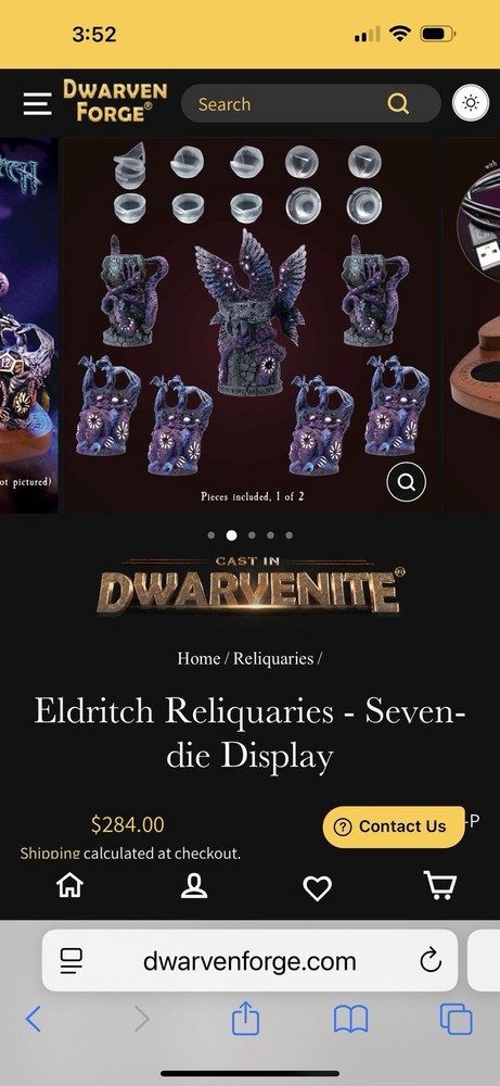 dwarven forge Reliquary Eldritch