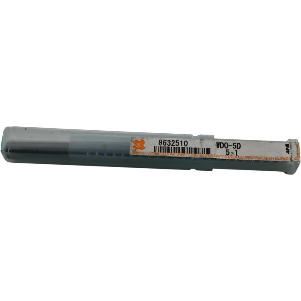 NEW OSG 8632510 WDO-5D 5.1mm Solid Carbide Drill Internal Coolant 5xD