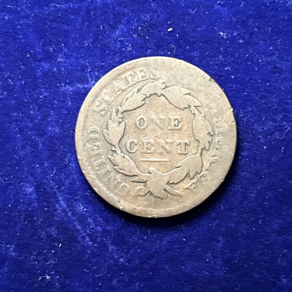 1817 1c Coronet or Matron Head Large Cent QA3087