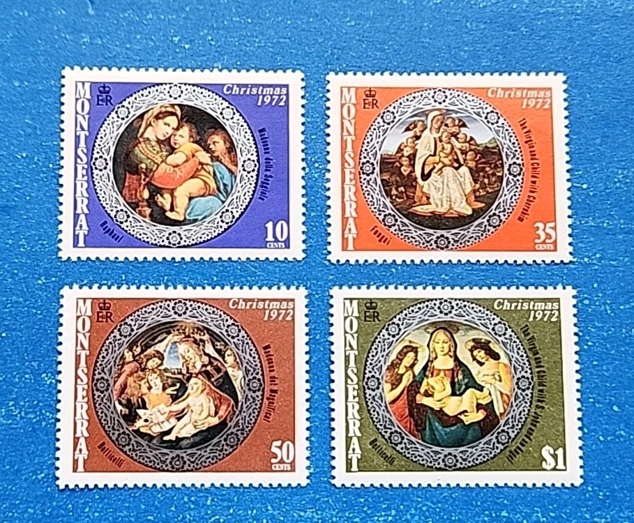 Montserrat Stamps, Scott 282-285 Complete Set MLH