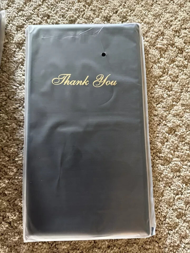 Guest Check Card Holder Presenter - 15 Pack Restaurant Server Bill Book - Black