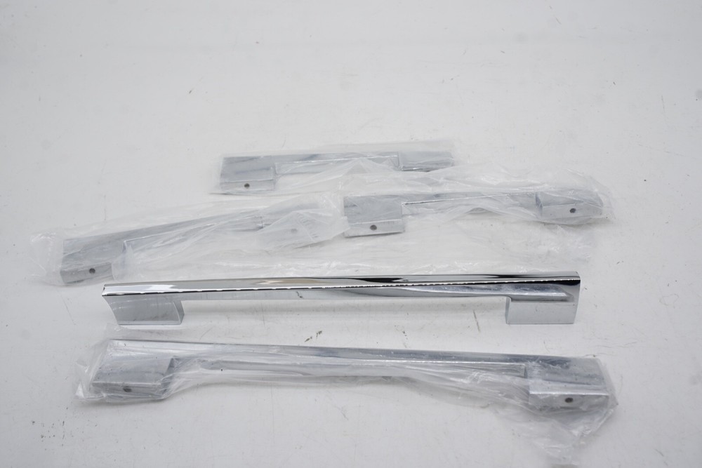 New 5 Piece Kit Chrome Handle Hardware for Chena Ridge 53" Console Sandstone