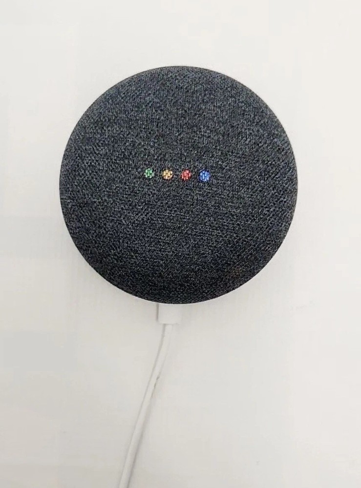 Google Home Mini Smart Assistant - Charcoal Model 10395A-H0A
