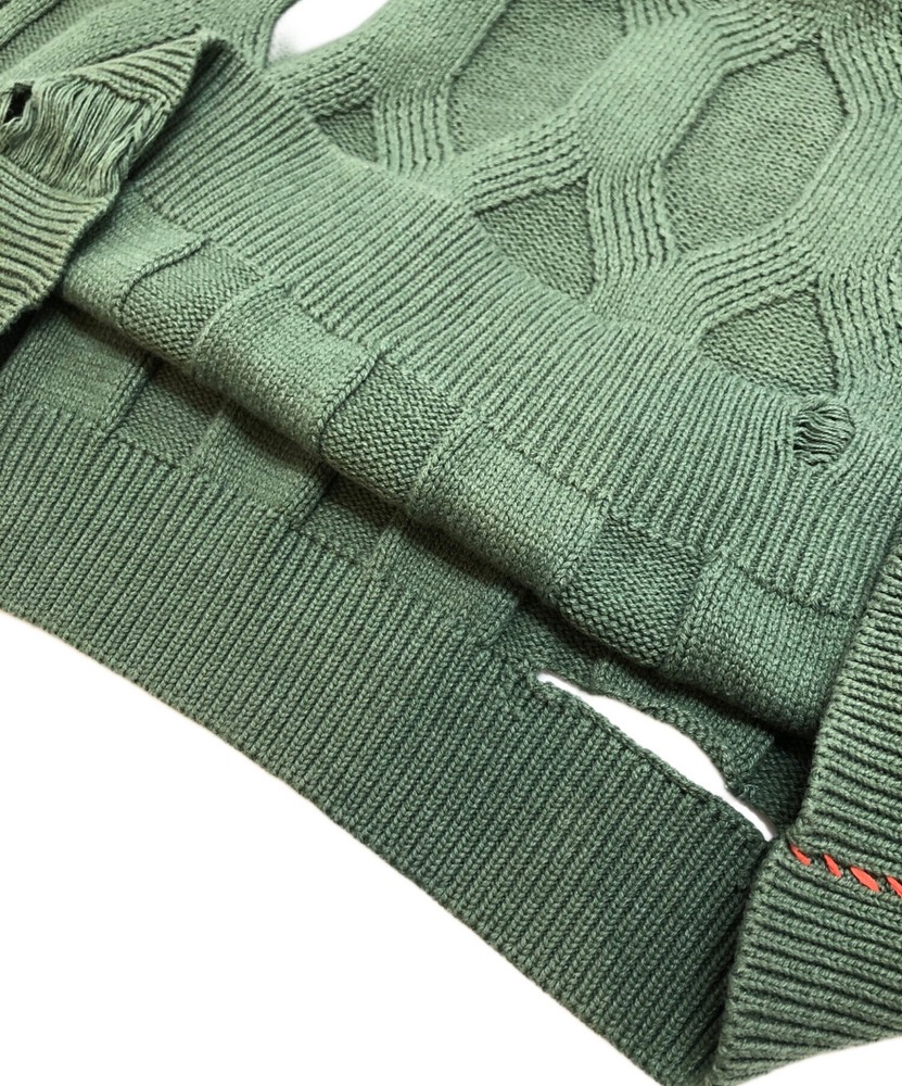 UNION Cable knit Size: 2 Men