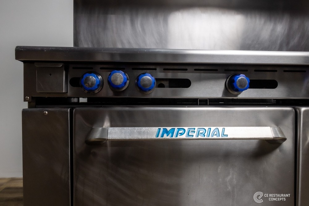 6 Burner Gas Range w/ Griddle