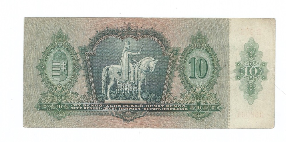 Hungary - 10 Pengo, 1936