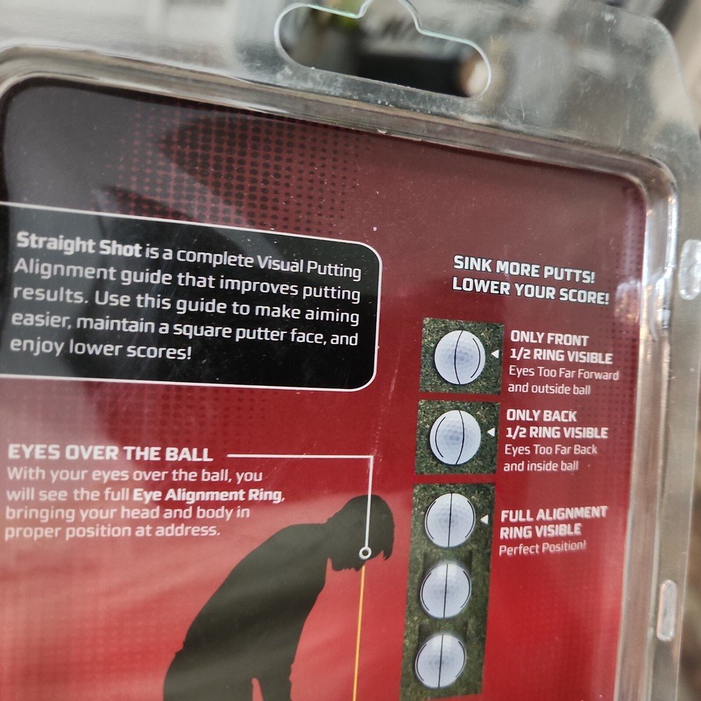 Odyssey Eye-It-Up Golf Alignment Kit Line up Pen Putting Practice Training Aid